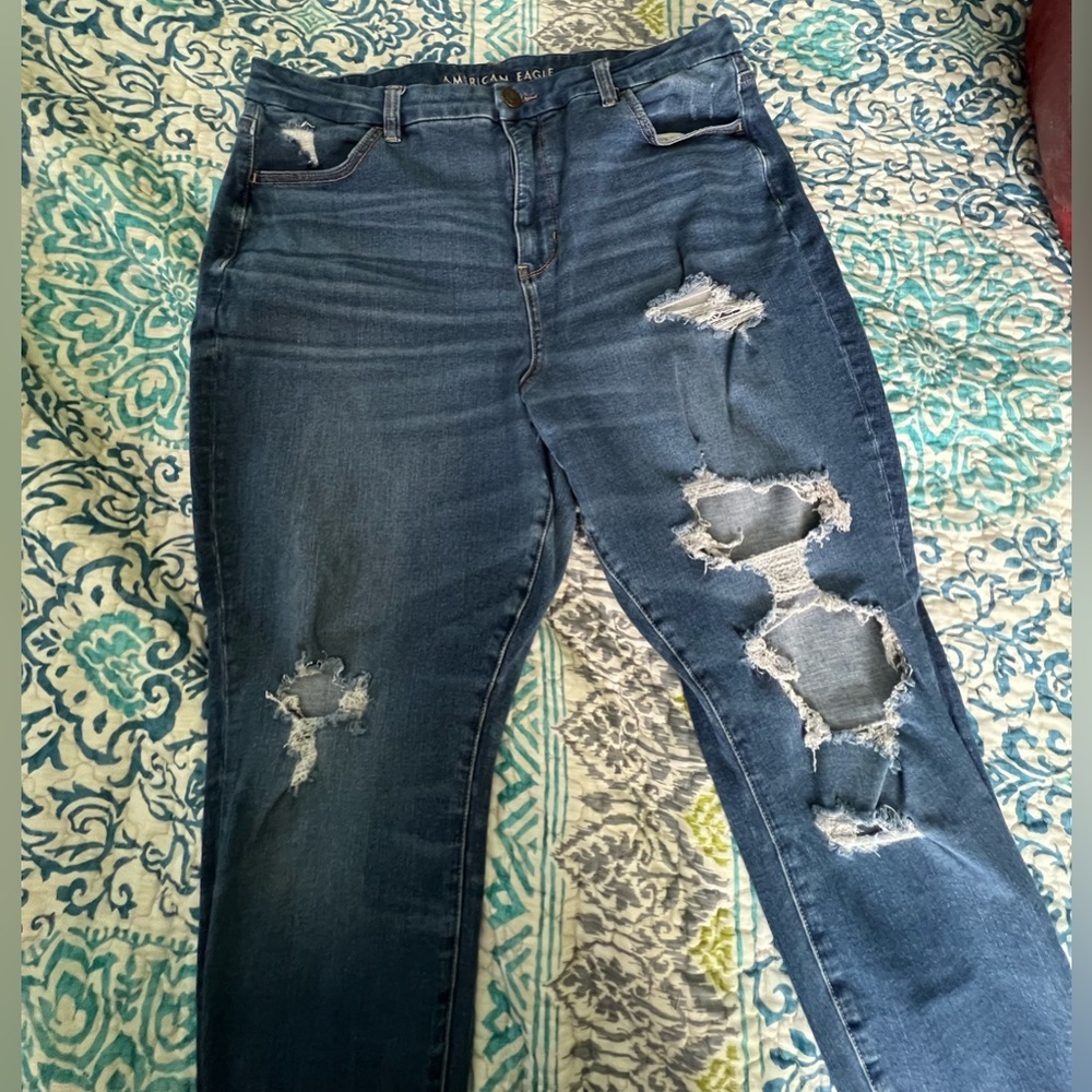 American Eagle High Rise Curvy Jegging